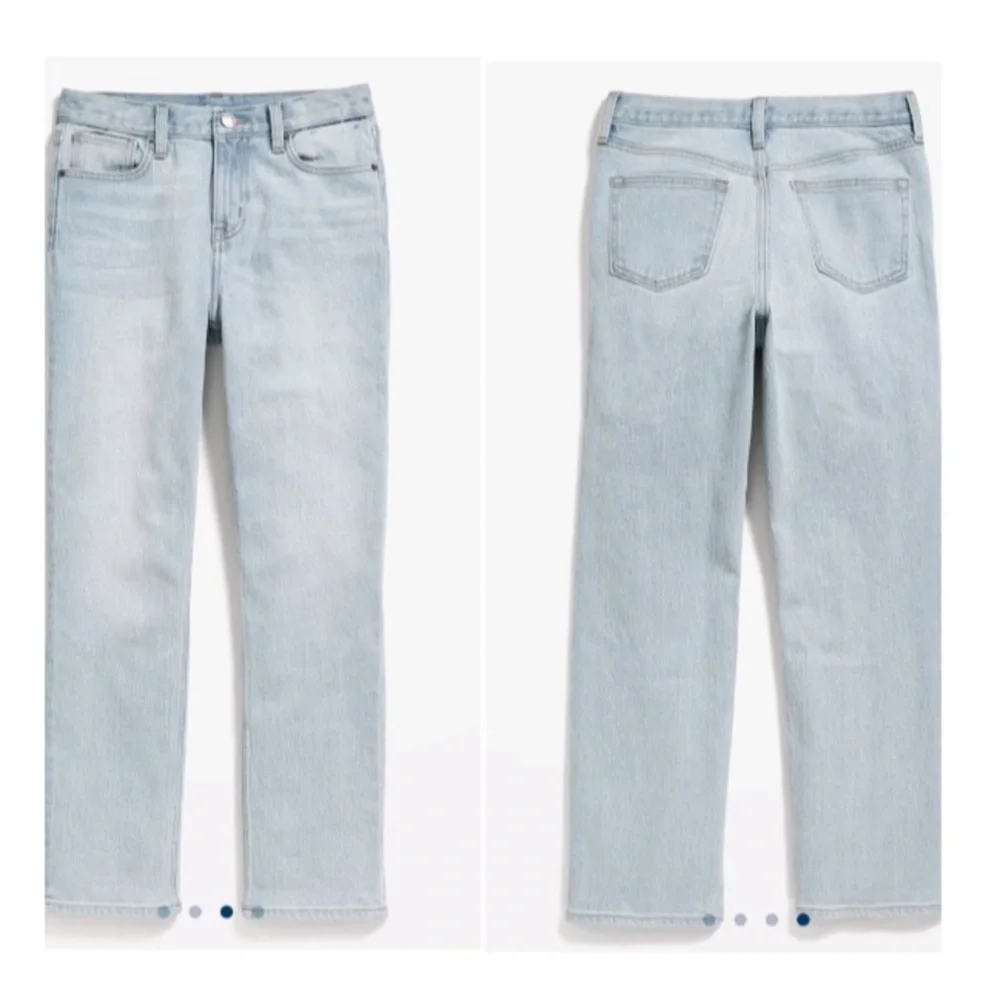 3/$19 Old Navy/Gap Relaxed Slim built-in-tough light wash jeans